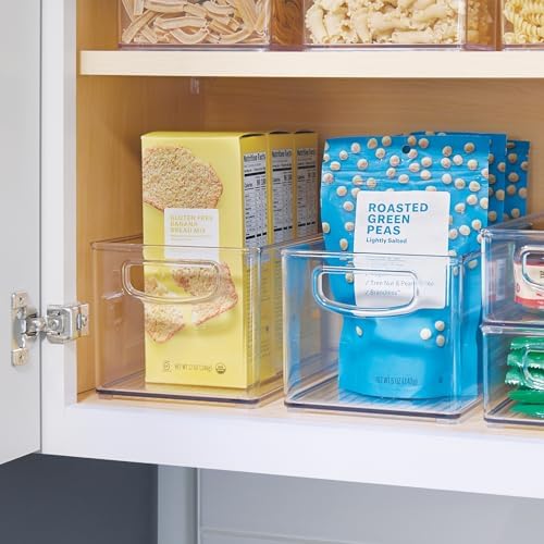 iDesign Stackable Clear Plastic Bin - Image 3