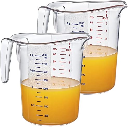 Amazing Abby - Melissa - 64-Ounce Plastic Measuring Pitcher, 8-Cup Food-Grade - Image 5