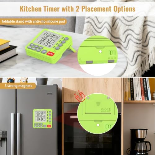 Digital Dual Kitchen Timer - Image 4