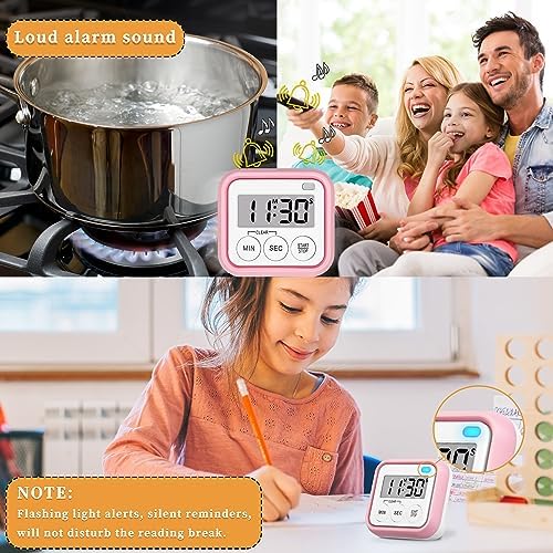 Timer, Kitchen Timers for Cooking Classroom Timer for Kids Teachers Magnetic - Image 6