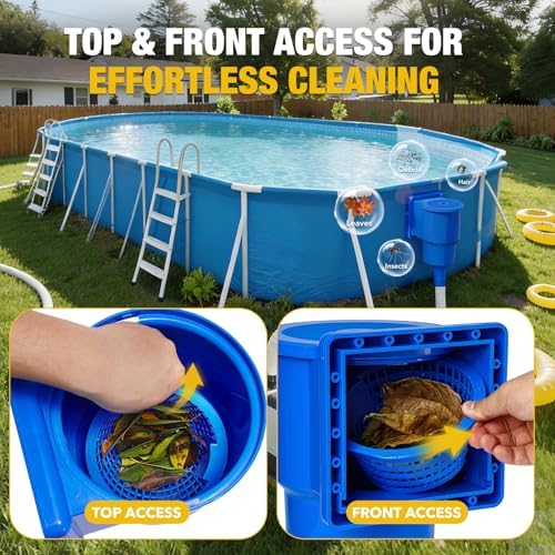Above Ground Pool Skimmer for Intex Coleman Bestway Pools – Thru-Wall Skimmer - Image 5