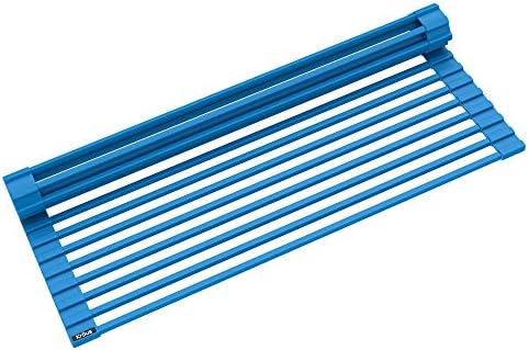 KRAUS Multipurpose Over-Sink Roll-Up Dish Drying Rack, Colander and Trivet in by Unknown
