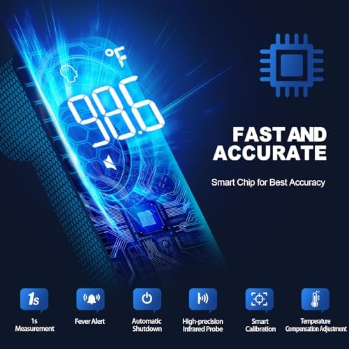 No-Touch Thermometer for Adults, 1-Sec Fast Accurate - Image 4