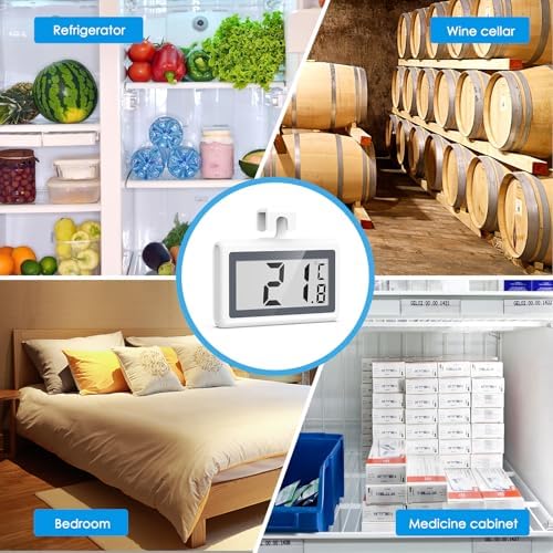 AMIR Upgraded Digital Refrigerator Thermometer, Fridge Freezer Thermometer - Image 5