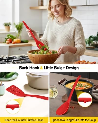 BUNDLEPRO Silicone Cooking Utensils Set - Image 4