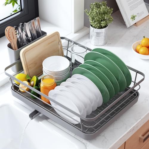Kitsure Dish Drying Rack for Kitchen Counter by Kitsure
