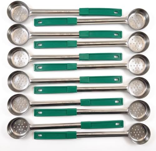 4 oz Slotted Stainless Steel Portion Control Ladle Spoodle - by Habanerofire