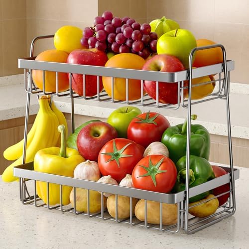 Sakugi Fruit Basket for Kitchen Counter by Sakugi