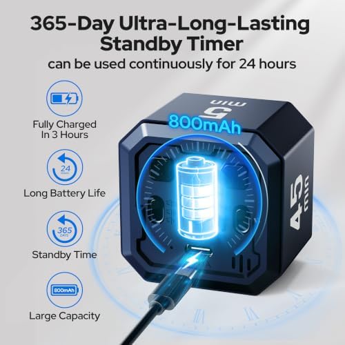 Kitchen Timer Visual Timer for Kids Color Display Gravity Sensor Cube - Image 5