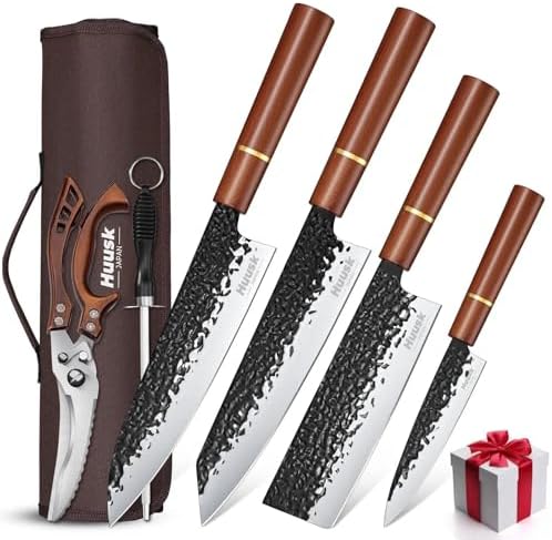 Huusk Japanese Knife Set 6pcs by HuuskKnife