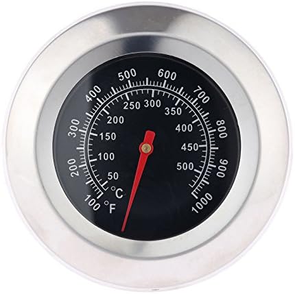 3" Face 1000F Charcoal BBQ Thermometer by Mtsooning