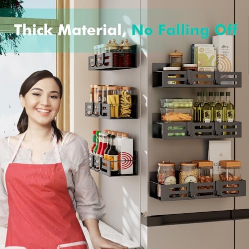 SETBAOO 6 Pack Magnetic Spice Rack - Image 5