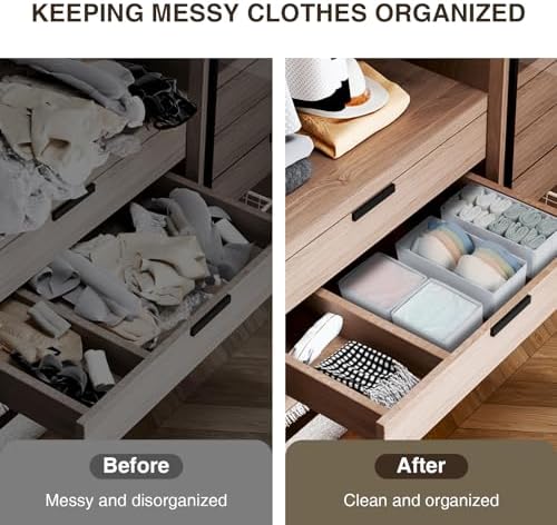 Drawer Organizer Clothes, Nursery Dresser & Closet Storage, 12 Pack - Image 4