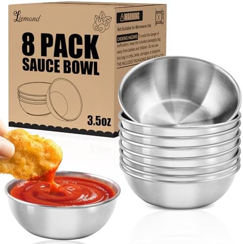 LIEMAND Stainless Steel Small Dipping Bowls by LIEMAND