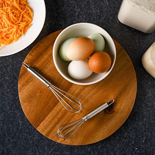 Babish 2-Piece Tiny Whisk Set – 5” & 7” Stainless Steel Mini Whisks - Image 3
