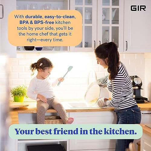 GIR: 5-Piece Silicone Ultimate Kitchen Utensils Set – Mint - Image 3
