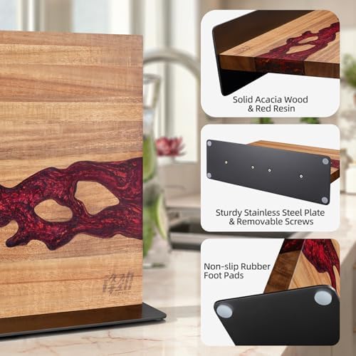 FINDKING Magnetic Knife Block, Double Sided Holder, Powerful Magnet Kitchen - Image 6