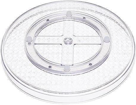 Amazon Basics Clear Lazy Susan Turntable Organizer - Image 4