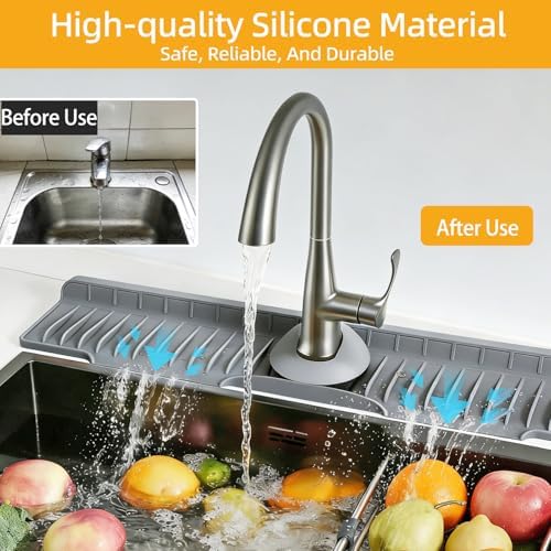 24" Silicone Sink Mat for Kitchen - Image 4