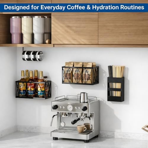 4 Pack No Drill Cabinet Door Lid Organizer - Image 2