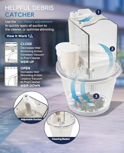 R211100 Vac-Mate Pool Cleaner Dispenser Box – Multi-Function Vacuum Skimmer - Image 3