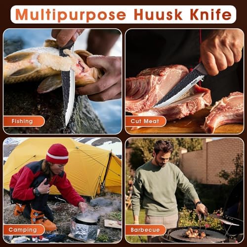 Huusk Boning Knife for Meat Cutting - Image 6