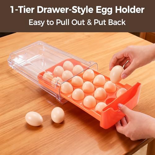 Egg-Holder for Fridge, Fits Small to Large Eggs - Image 5