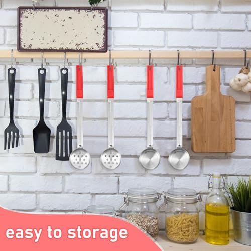 Teenyyou 4 Pcs Portion Control Serving Spoons Measuring Ladles - Image 6
