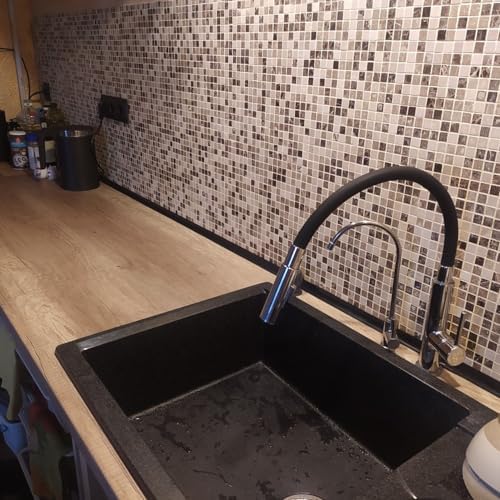39 Inch Water Guard for Kitchen Sink，Silicone Rubber Kitchen Splash Guard - Image 2