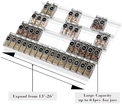 Mulush Acrylic Spice Rack Tray - Image 5