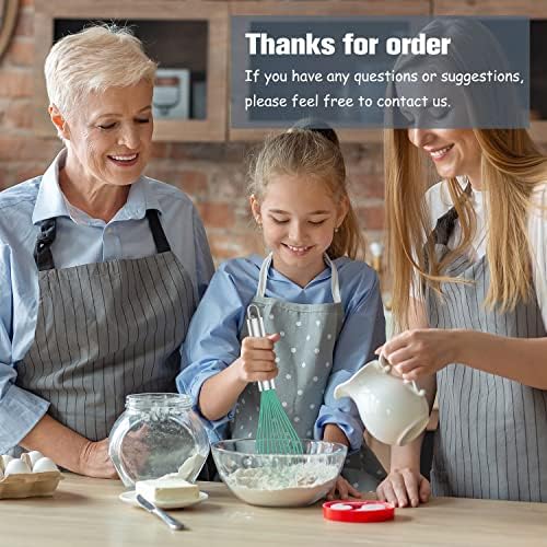 OYV Teal Silicone Whisk Set of 3, 8/10/12 Inch, Non-Scratch - Image 6