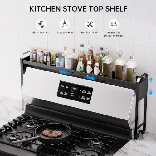 Kitchen Spice Rack Over The Stove, Shelf - Image 3