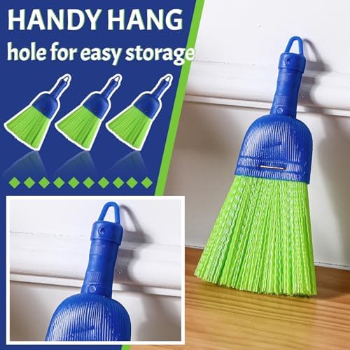 Domensi 6 Pcs Whisk Broom Poly Fiber Hand Brush - Image 3