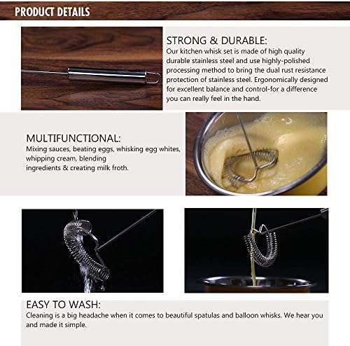 Whisk, Spiral Whisks Egg Beater - Image 3