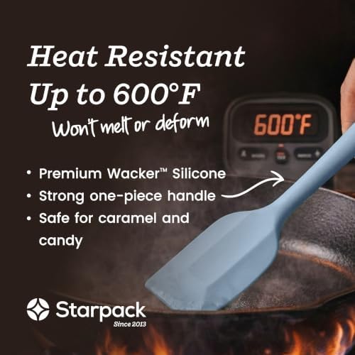 Starpack 'Scrape and Stir' Silicone Rubber Spatula Set - Image 4