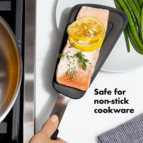 OXO Good Grips Silicone Flexible Omelet Turner - Image 5