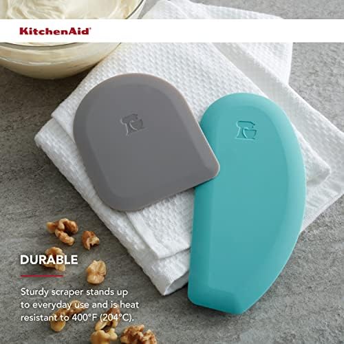 KitchenAid Gourmet Bowl Scraper, Aqua Sky and Storm Grey - Image 6