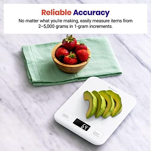 Etekcity Food Kitchen Scale, Digital Grams and Ounces - Image 2