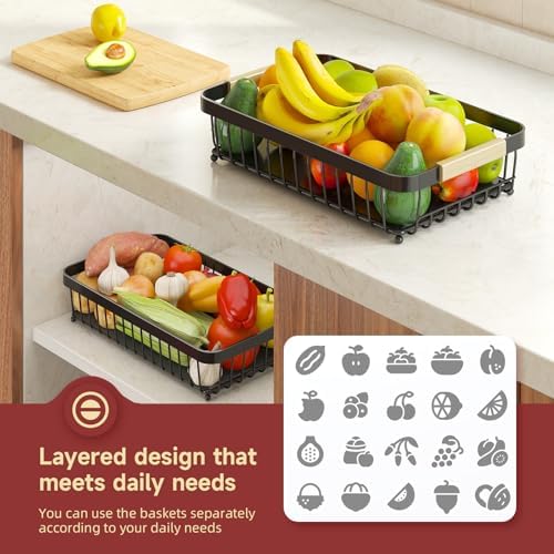 Sevenblue 3-Tier Fruit Basket - Image 5