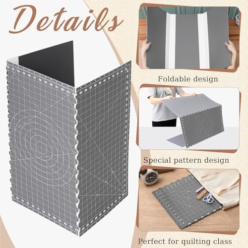 Teenyyou 24" x 36" Self Healing Folding Cutting Mat - Image 3