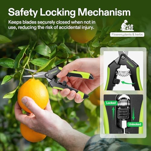 VIVOSUN 6.5 Inch Garden Scissors - Image 3