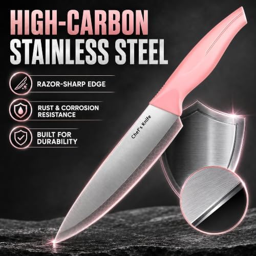 14-Piece Kitchen Knife Block Set - Image 6