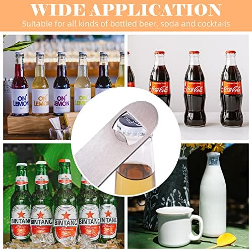 24 Pack Flat Beer Bottle Opener 7 inch Heavy Duty Stainless Steel Flat Bottle - Image 7