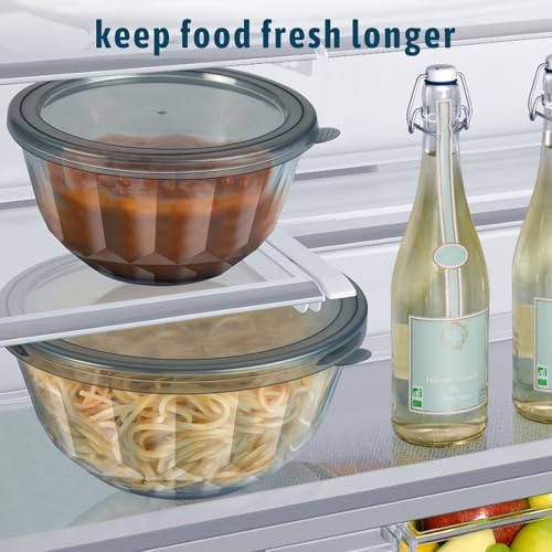 Glass Mixing Bowls with Airtight Lids - Image 4