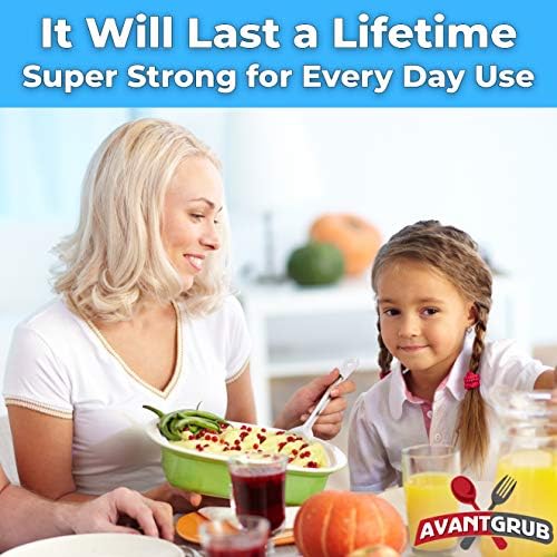 Super Strong, Ergonomic 11 in Serving Spoon 3 Pk. Big, Stainless Steel Spoons - Image 2