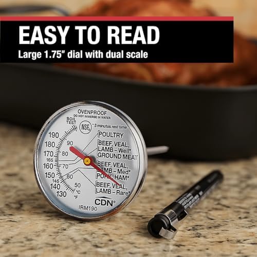 CDN Ovenproof Meat Thermometer | NSF® Certified | ProAccurate® | 1.75" Dial | - Image 6