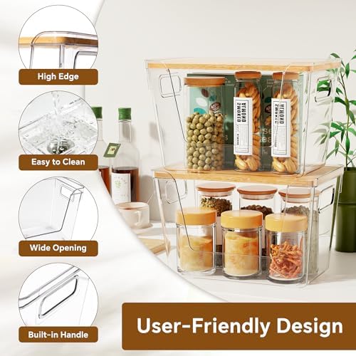 Criusia 4 Set Pantry Organizers and Storage - Image 5