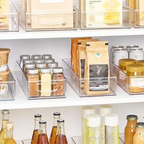 iDesign Slim Extra Long Clear Storage Bin - Image 3