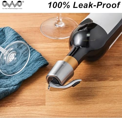 OWO Stainless Steel Wine Bottle Stopper, Reusable Wine Saver - Image 4