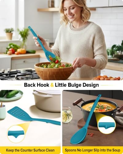 BUNDLEPRO Silicone Cooking Utensils Set - Image 4